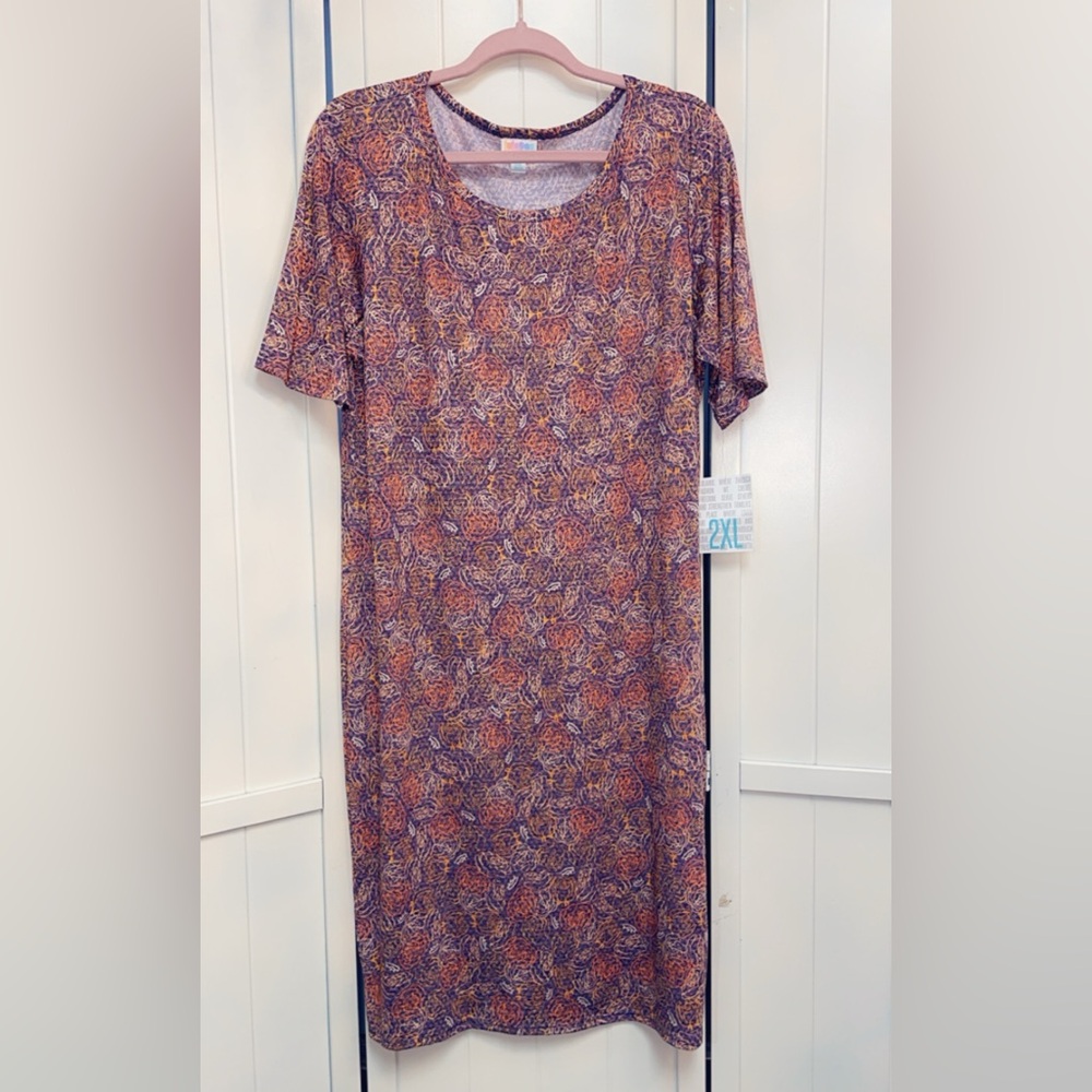 New Plus Size 2X LulaRoe Julia Dress